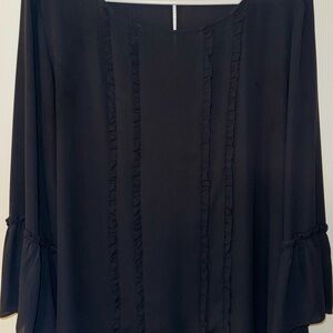 LOFT Elegant Black Blouse